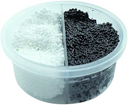 padaboo pzp01 Clay Pot Black/White 8.5 x 8.5 x 4 cm