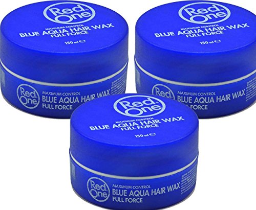 RedOne Blue Aqua Wax Full Force 3 x 150ml