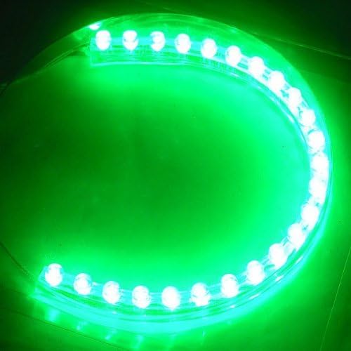 12v LED Flexible GREEN Strip Light 72cm / 72 LED's ** IDEAL FOR CARS, CAR STYLING, AQUARIUMS, ETC **