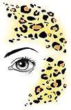 Lively Leopard Instant Facepaint temp tattoo