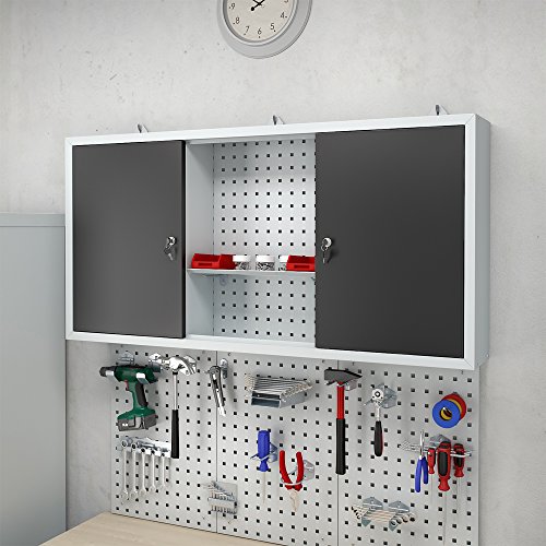 Hängeschrank Werkstatteinrichtung Werkbank Werkzeugschrank Lochwand - 2