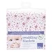 Bambino Mio, Swaddling Blankets, Pink Stars, 2 Pack