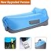 Produktbild Aufblasbares Sofa Air Lounger mit Kissen Wasserdichtes Luft Liege Luftsofa Couch Bett Sitzsack Aufblasbare Einfach Tragbar für Outdoor Strand Camping Schwimmbad Wandern Kinder Erwachsene von Kungber