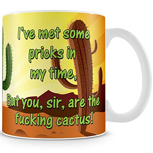 personalised4u I've met some pricks in my time. Ceramic Coffee Mug