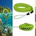 Produktbild igadgitz 1 Pack Grün Wasserfestes Schwimmende Handschlaufe Armband Geeignet für Fujifilm FinePix XP Series Tough XP10, XP20, XP30, XP50, XP51, XP60, XP80, XP90, XP150, XP170, XP200 Kameras