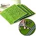 Produktbild BPHMC Kunstrasen Gras Miniatur Garten Ornament DIY Pilz Handwerk Topf Fee Gefälschte Moos for Hochzeit Weihnachten Party Decor 15 * 15 cm (Color : 5PC)