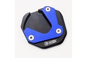 ZEXDDI Piastra di estensione per cavalletto laterale per motocicletta Hon-da X-ADV XADV 750 NC750X NC750 X Hornet CB750 TRANSALP XL750 (blu)