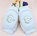 Cute Cotton Mesh Baby Leg Warmers Knee Pads/Protect-Sheep, Blue