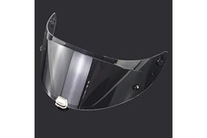 XICION Adecuado HJ-26 Lente de visera de casco de veneno apto para HJC RPHA 11 & RPHA 70 Casco Moto Windshield Fit para Capacete de Moto Motoccycle Accessories (Color : Negro)