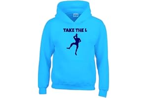 COOLE-FUN-T-SHIRTS TAKE The L Hoodie Sweatshirt mit Kapuze Gr. 116 128 140 152 164 cm