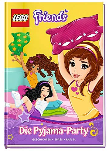 Preisvergleich Produktbild LEGO® Friends: Die Pyjama-Party: Geschichten, Spaß, Rätsel