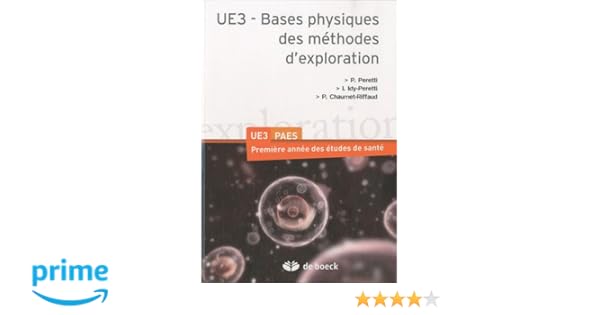 Amazonfr Bases Physiques Des Methodes Dexploration - 