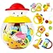 Produktbild Style-Carry Rassel Beißringe Set Baby Spielzeug - 8 Stück bunte Beißring Spielzeug mit Schneemann Flasche Geschenk (8 PC)