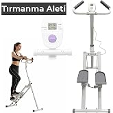 Katlanabilir Dikey Merdiven Tırmanma Basamak Kondisyon Egzersiz Fitness Aleti Diren&ccedil; Lastiği Hediye