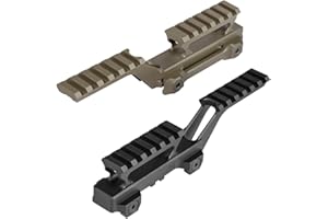 SPINA OPTICS Tattico GBRS Tipo di Gruppo Hydra Mount Riser per 55Holographic Vista Visione Notturna Laser Red Dot Sight Combo Mount Base Adapter Rail 20mm Scope Mount