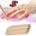 Oyedens 100Pcs Nail Art Orange Wood Stick Cuticle Pusher Remover Pedicure Manicure Care Tool 8cm (100PCS)
