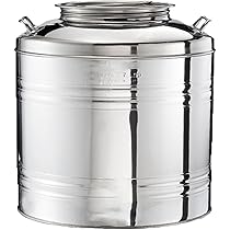 Fusto Acciaio Inox 10 Litri Con Rubinetto - Per Olio, Vino, Liquidi Alimentari - Foto 12