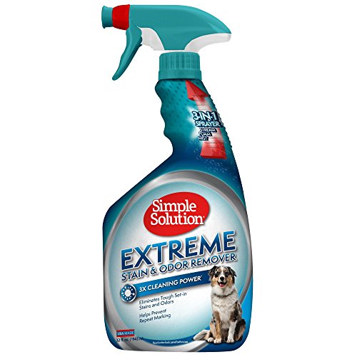 Simple solution extreme pet stain and odour remover
