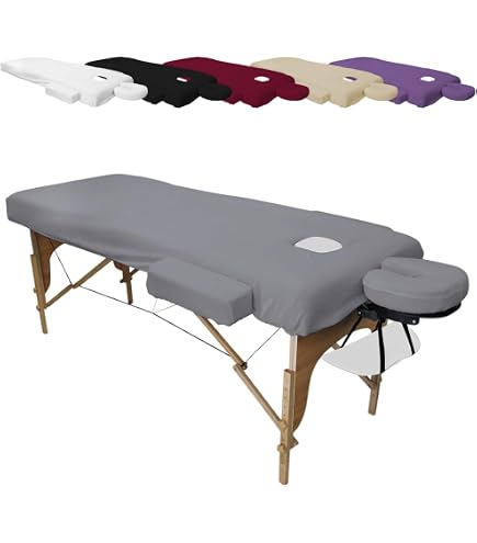 Drap Housse En Éponge Pour Coussin Demi-Rond De Table De Massage - Marque Vivezen - Neuf