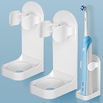 Supports Muraux En Silicone Auto-adhésif - Lot De 6, Pour Brosse à Dents, Rasoir, Câbles