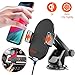 Price comparison product image Seiaol Qi Wireless Car Phone Holder, Automatic Clamping Wireless Mobile Cellphone Air Vent & Windshield Dashboard Car Mount 10W for S10/S9/S8/S8 Plus/S7, 7.5W for iPhone XS/XR/X/8/8 +