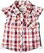 Levi's Kids Baby Girls 0-24m Levi's® Shirt Checkered Blouse, Red (Red 03), 6-9 Months (Manufacturer size: 12 Months)