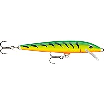 Esca Galleggiante Rapala F-7 Personalizzata Dipinta A Mano &ndash; Legno &ndash; Pesca In Acqua Dolce