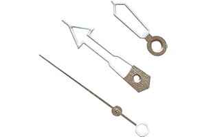 SHEAWA Aiguilles creuses blanches vertes lumineuses à trois broches pour montre à mouvement NH35/NH36