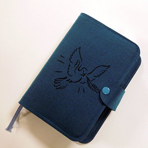 Preisvergleich Produktbild Farbklecks Collection - Gotteslobhülle petrol - Motiv 2 - personalisierbar mit Namen - Gotteslob Buchhülle - Gotteslobumschlag