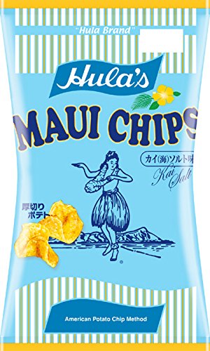 Preisvergleich Produktbild Hula Marke Maui Chip Sky (Meer) Salz Geschmack 150gX9 Taschen