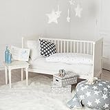 Puckdaddy Babybett 70x140cm weiß, auch als Kinderbett nutzbar - 3