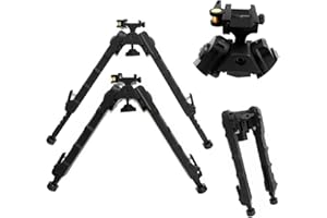 FIRECLUB Neue Ankunft QD V9 Zweibein Schwarz Taktisches Zweibein 6-8,5 Zoll Flach Einstellbar 20mm Weaver Picatinny SR-5