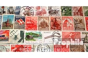 Prophila Collection Europa del Nord 50 Diversi Francobolli Speciali e Large Format (Francobolli per i Collezionisti)
