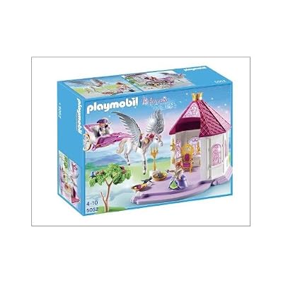 PLAYMOBIL 5052 Princesses - Calèche Pegase et pavillon princier.