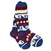 Produktbild Paper High Funky Hand Knitted Winter Joppe Annapurna Socken, Rot, Weiß & Blau