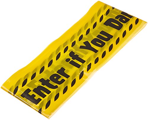 Halloween Deko Absperrband CAUTION: Enter if you dare