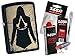 Produktbild Zippo Assassins Creed Black Matte mit Zippo Zubehör Auswahl und L.B Chrome Stabfeuerzeug (mit Zubehör B)