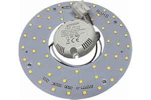 VET ITALY Vetrineinrete® Circolina led 2835 modulo neon circolare 16 watt 265 volt ricambio neon per plafoniere luce calda fredda naturale (Luce calda 3000k) G71