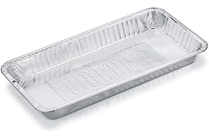 5 barquettes en aluminium Weber - Pour barbecue à charbon 57cm
