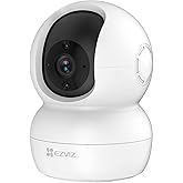 EZVIZ 2.4Ghz İ&ccedil; Mekan WiFi G&ouml;zetim Kamerası, 360&deg; 1080P Gece G&ouml;r&uuml;ş Hareket İzleme &ouml;zellikli IP Kamera, İki Y&ouml;nl&uuml; Ses Pan/Eğim