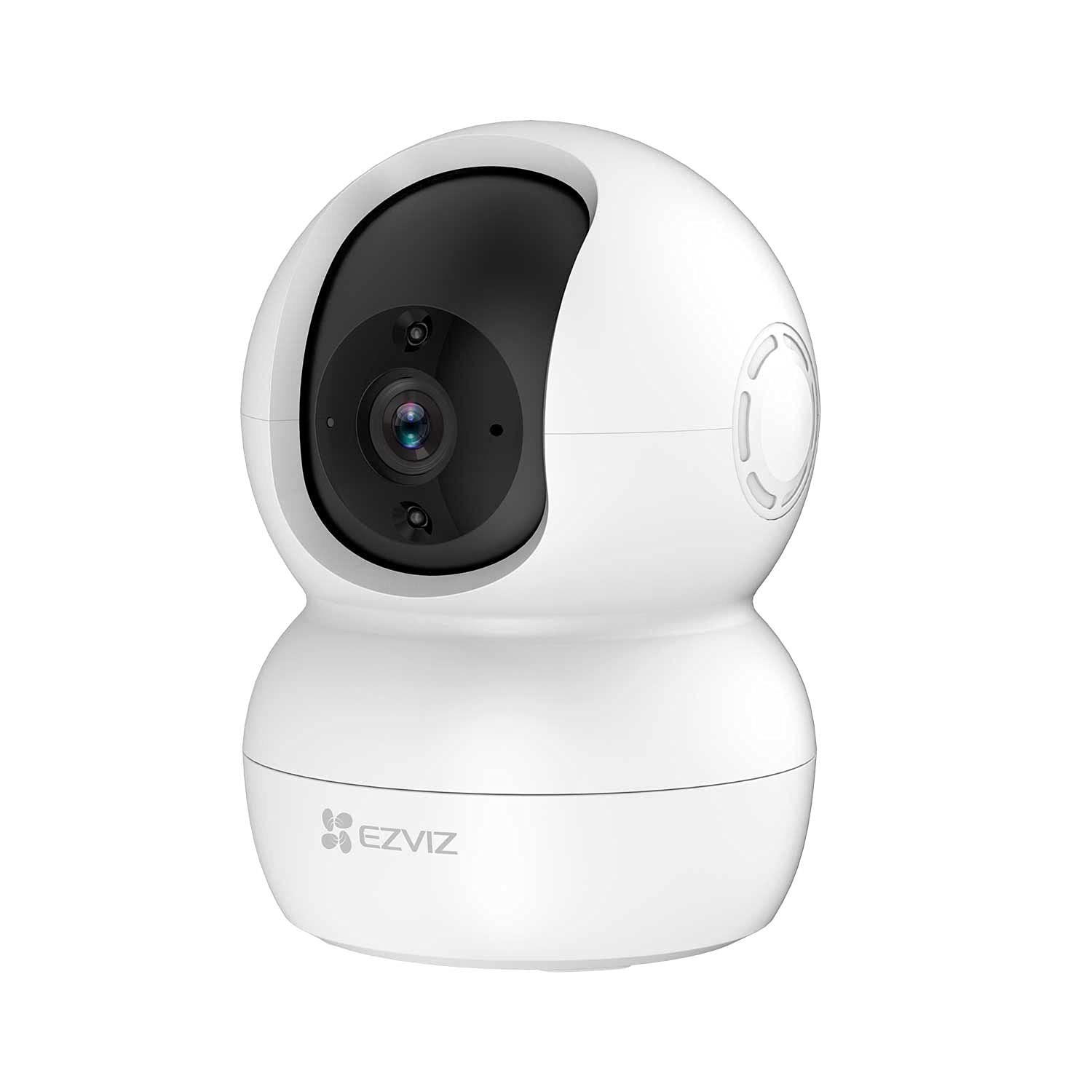EZVIZ Bewakingscamera voor binnen, 360° zicht, FullHD 1080p, 2,4 GHz wifi, nachtzicht, bewegingsdetectie, intelligent volgen, bidirectionele audio, compatibel met Alexa, voor kinderen en dieren