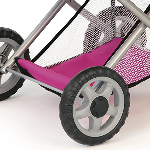 Imagen 4 de Bayer - Maxi Pink, carrito de juguete para muñecas, 3 en 1(13929)