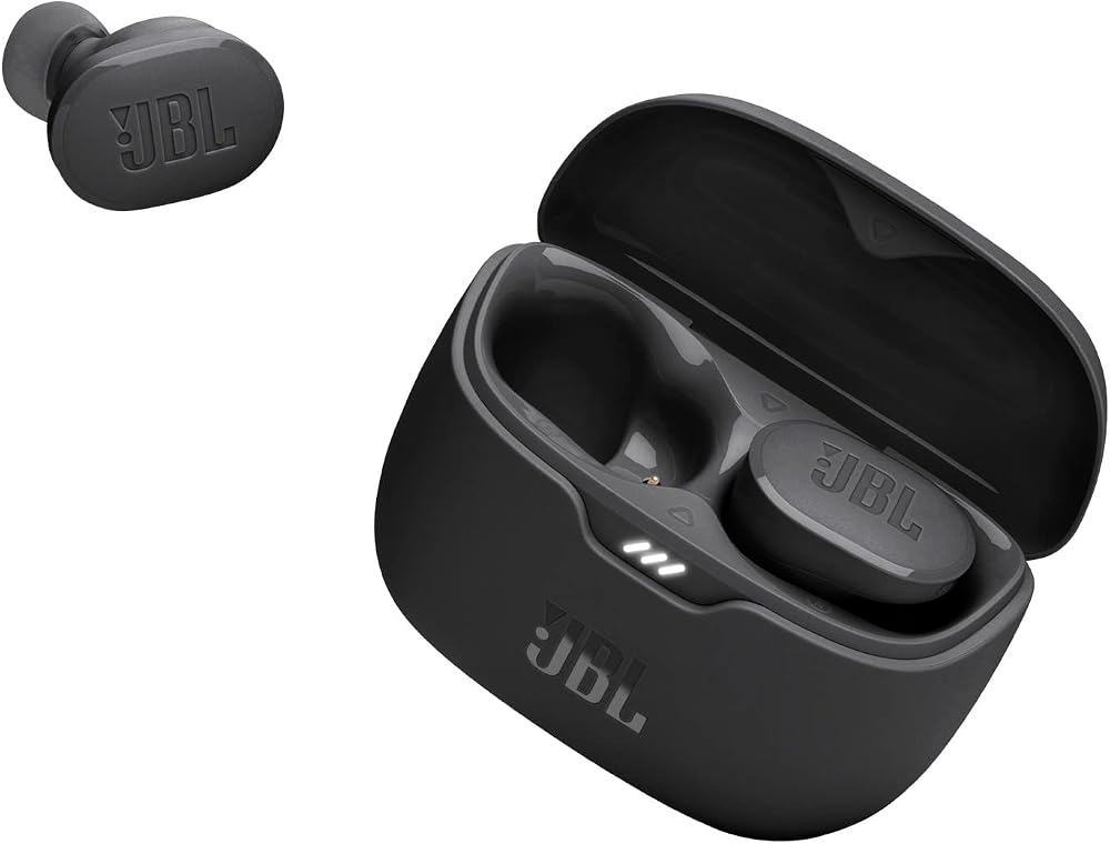 JBL Tune Buds, gürültü azaltma kablosuz kulaklık, Bluetooth 5.3, 48 saate kadar pil ömrü, hızlı şarj, JBL Pure Bass ses, siyah