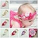 WINOMO 8 Colors Cute Infant Baby Girls Elastic Headband Hair Band Hair Accessories Photo Props C