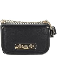 Coach - Bolso cruzados para mujer negro negro
