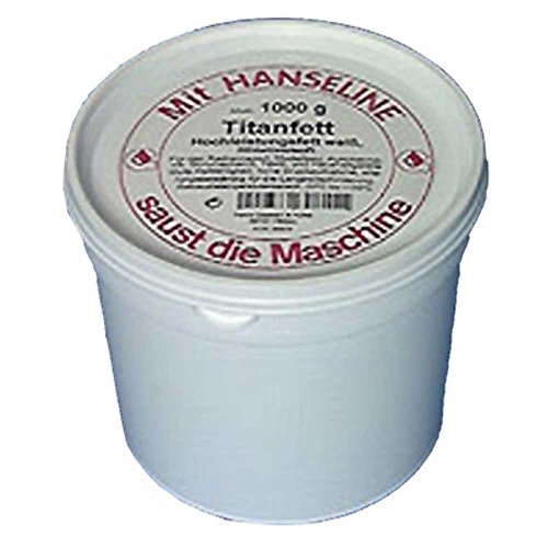 Preisvergleich Produktbild Hanseline Titanfett Dose 1000g weiß