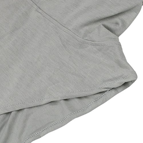 CHIC-CHIC Herren Sport T-Shirt Sweatshirt Hood West Tank Top mit Kapuze Weste Ärmellos Kapuzenshirt Fitness Gym Joggen - 4