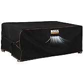 Haegs Bah&ccedil;e Mobilyası &Ouml;rt&uuml;s&uuml;, 200-160-74cm, Ağır Hizmet Oxford Kumaş, Su Ge&ccedil;irmez, Dış Mekan Veranda Masa &Ouml;rt&uuml;s&uuml;, Havalandırm
