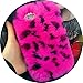 Price comparison product image Rabbit F-ur Case for iPhone 8 7 6 6S Plus SE 5 5S Cover Fashion Bling Diamond Winter Soft F-urry Shell Plush Phone Cases,Rose Leopard,For iPhone 8 Plus