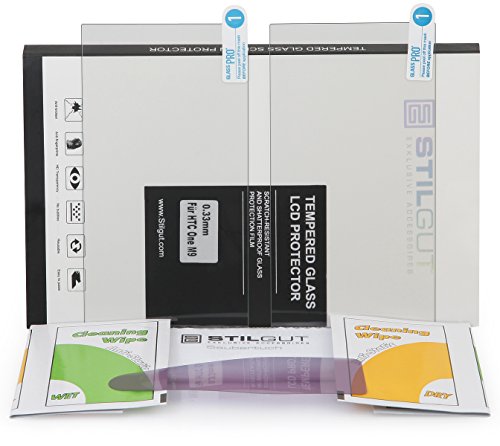 StilGut Displayschutzfolie Panzerglas für HTC One M9 (2er-Pack) - 4